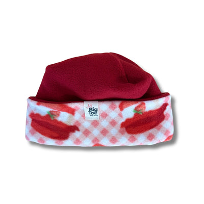 OG Solid + Pattern - Reversible Handmade Beanie | Big Toe & Co.
