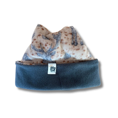 OG Solid + Pattern - Reversible Handmade Beanie | Big Toe & Co.