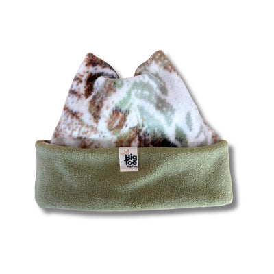 OG Solid + Pattern - Reversible Handmade Beanie | Big Toe & Co.