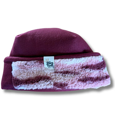 OG Sherpa + Fleece - Reversible Handmade Beanie | Big Toe & Co.