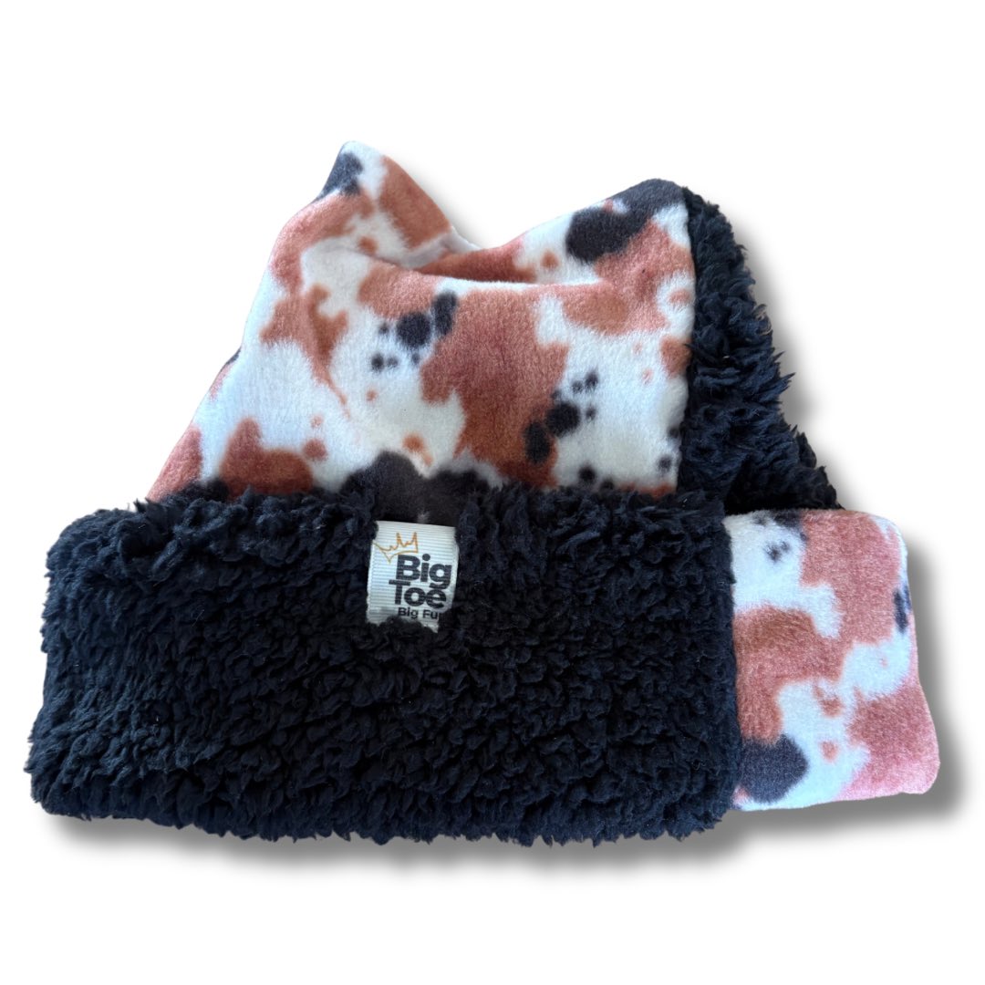 OG Sherpa + Fleece - Reversible Handmade Beanie | Big Toe & Co.