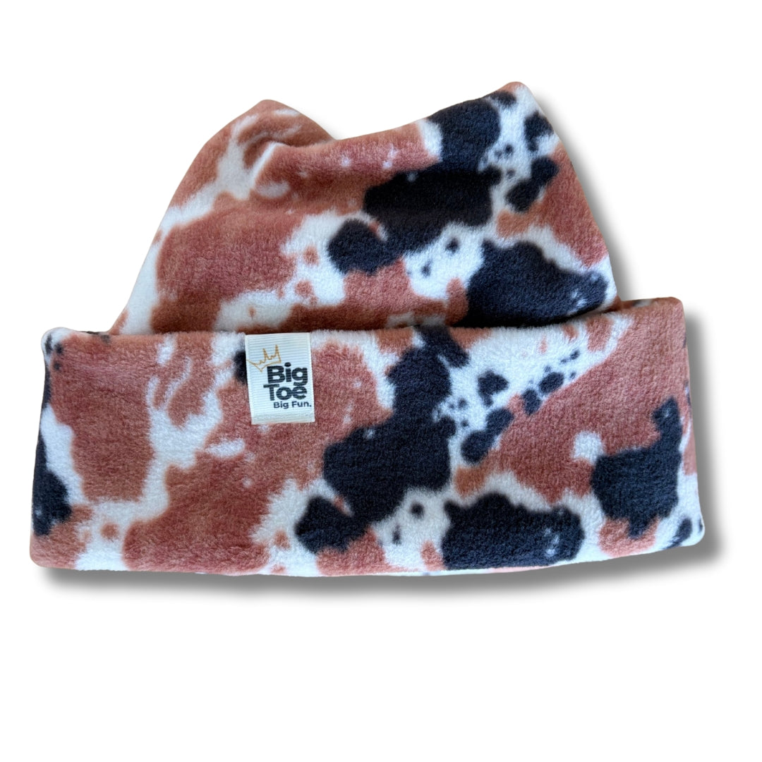 *Last One* OG Single Pattern - Reversible Handmade Beanie | Big Toe & Co.