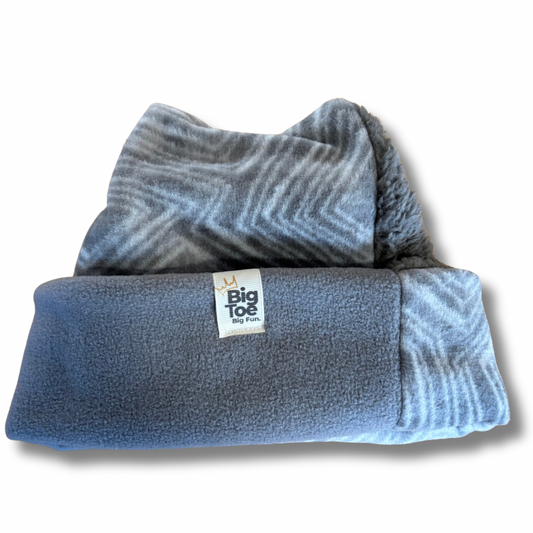 OG Sherpa + Fleece - Reversible Handmade Beanie | Big Toe & Co.