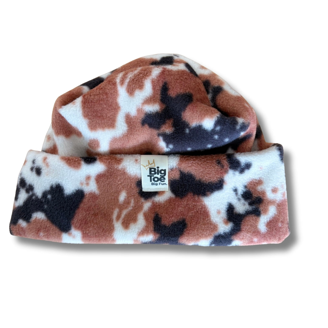 *Last One* OG Single Pattern - Reversible Handmade Beanie | Big Toe & Co.