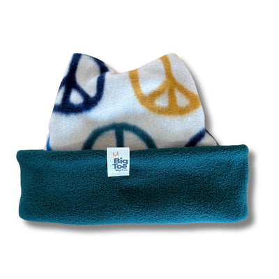 *Last One* OG Single Pattern - Reversible Handmade Beanie | Big Toe & Co.