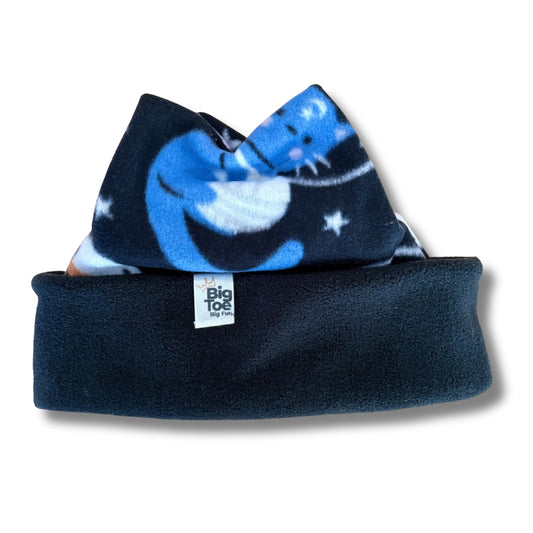 OG Solid + Pattern - Reversible Handmade Beanie | Big Toe & Co.