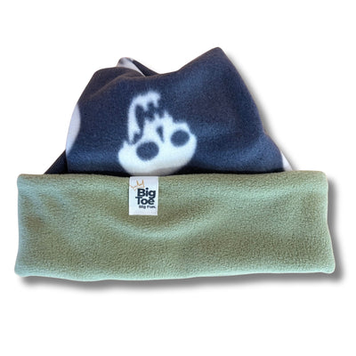 OG Solid + Pattern - Reversible Handmade Beanie | Big Toe & Co.