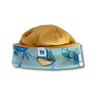 OG Solid + Pattern - Reversible Handmade Beanie | Big Toe & Co.