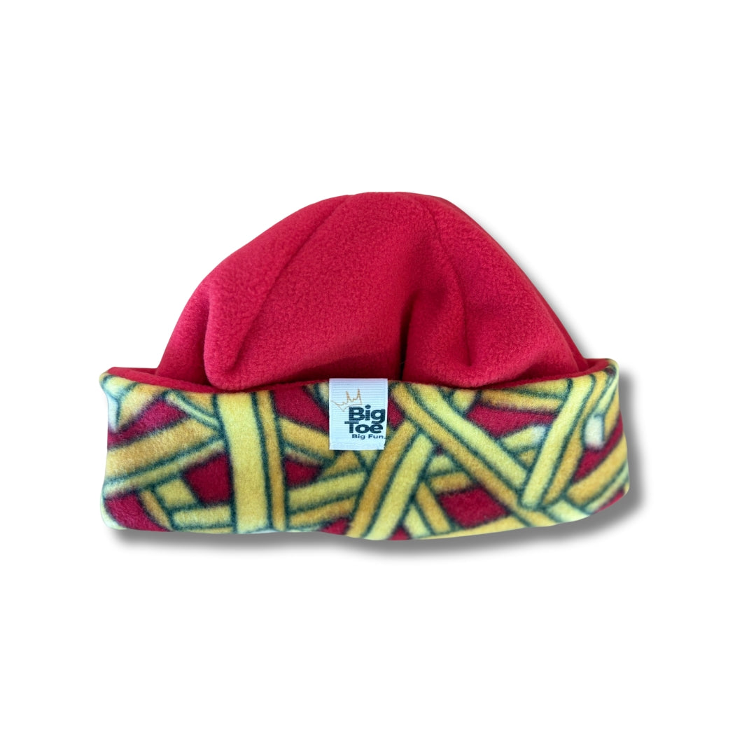 Lil Toe Reversible Handmade Beanie - Grom Sizing | Big Toe & Co.