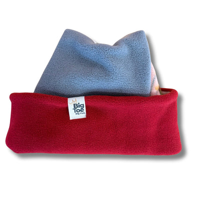 OG Solids + Pattern - Reversible Handmade Beanie | Big Toe & Co.