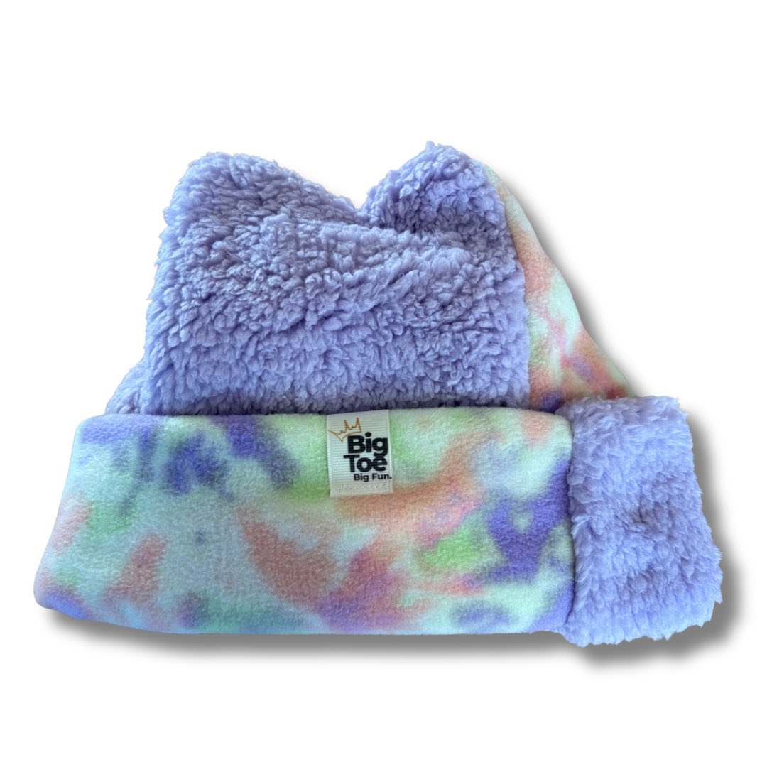 OG Sherpa + Fleece - Reversible Handmade Beanie | Big Toe & Co.