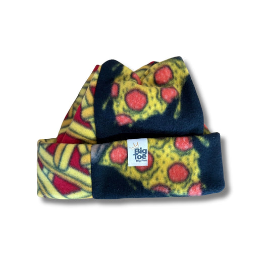 Lil Toe Reversible Handmade Beanie - Grom Sizing | Big Toe & Co.