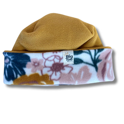 OG Solid + Pattern - Reversible Handmade Beanie | Big Toe & Co.