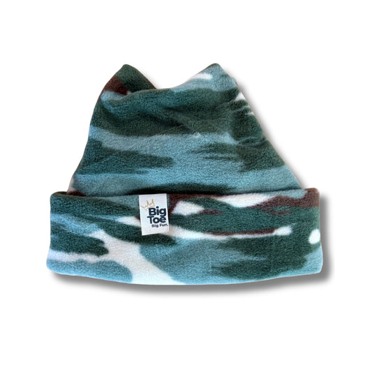 Lil Toe Reversible Handmade Beanie - Grom Sizing | Big Toe & Co.