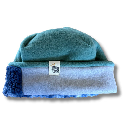 OG Sherpa + Fleece - Reversible Handmade Beanie | Big Toe & Co.