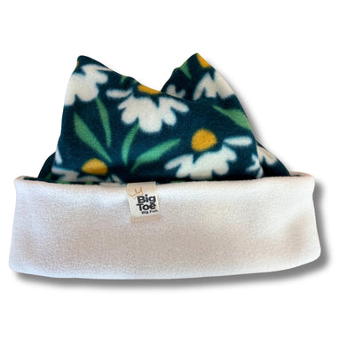 OG Solid + Pattern - Reversible Handmade Beanie | Big Toe & Co.