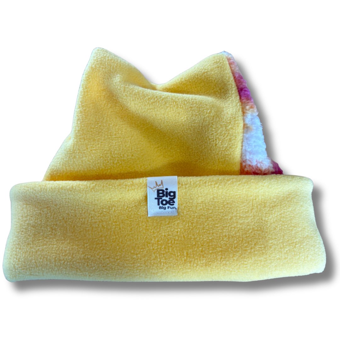 OG Sherpa + Fleece - Reversible Handmade Beanie | Big Toe & Co.