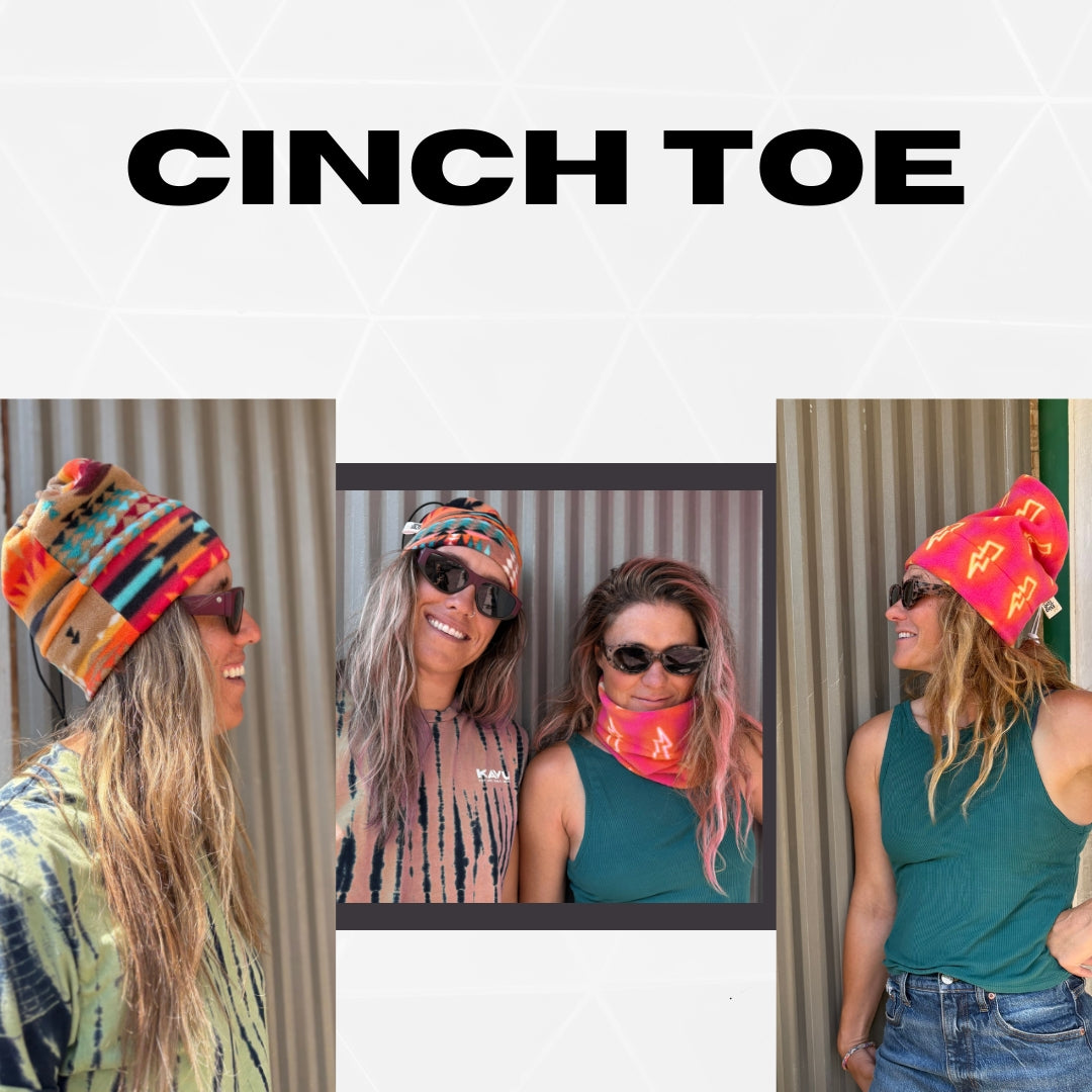 Cinch Toe Beanie & Neck Gaiter - Handmade Beanie | Big Toe & Co.