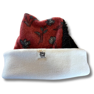 OG Sherpa + Fleece - Reversible Handmade Beanie | Big Toe & Co.