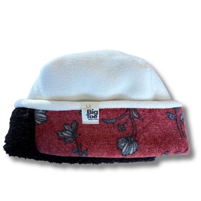 OG Sherpa + Fleece - Reversible Handmade Beanie | Big Toe & Co.