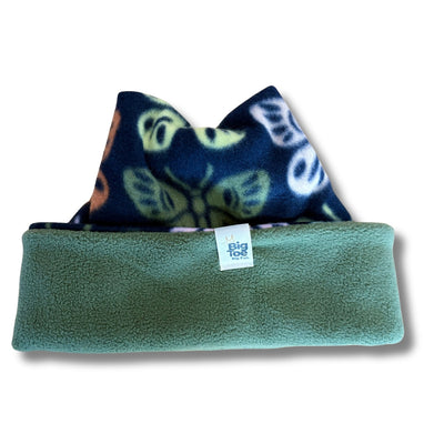 OG Solid + Pattern - Reversible Handmade Beanie | Big Toe & Co.