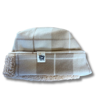 OG Sherpa + Fleece - Reversible Handmade Beanie | Big Toe & Co.