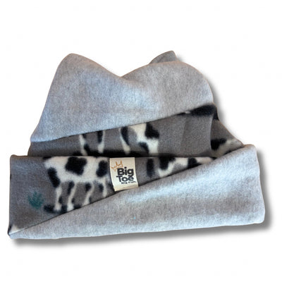 OG Solid + Pattern - Reversible Handmade Beanie | Big Toe & Co.